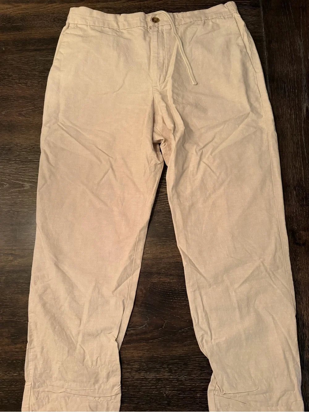 Banana republic Men’s Linen Chinos Size 33